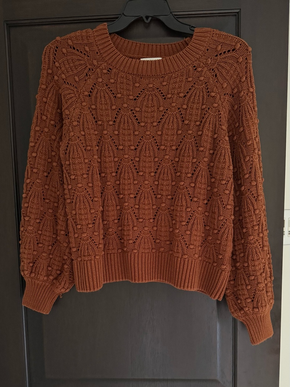 Brown sweater